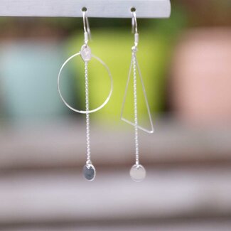 Murielle Perrotti Oorring Cloe Silver