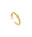 Ania Haie Ring Rope Twist gold