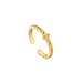 Ania Haie Ring Rope Twist gold