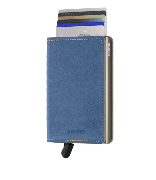 Secrid Slimwallet Indigo 3 sand