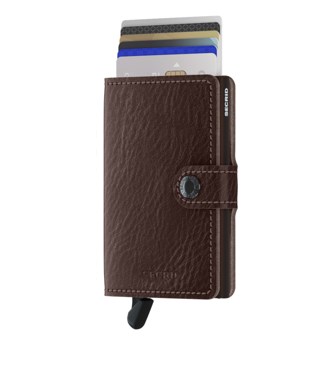 Secrid Miniwallet Veg Expresso Brown