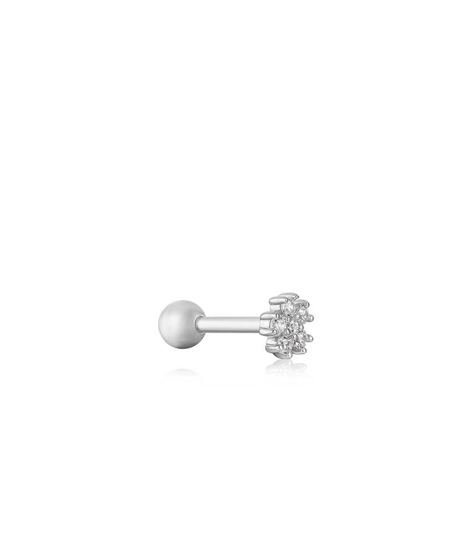 Ania Haie Piercing Single Sparkle Flower Barbell
