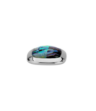 MelanO KO Square Gemstones  Abalone