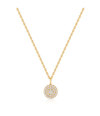 Ania Haie Halsketting Glam Disc Pendant