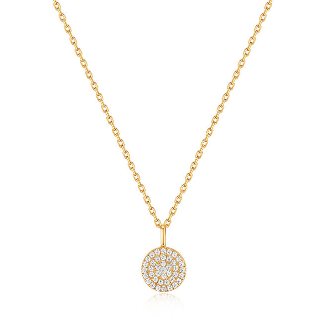 Ania Haie Halsketting Glam Disc Pendant