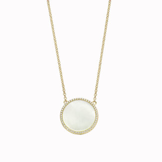 Silver Rose Halsketting Delores