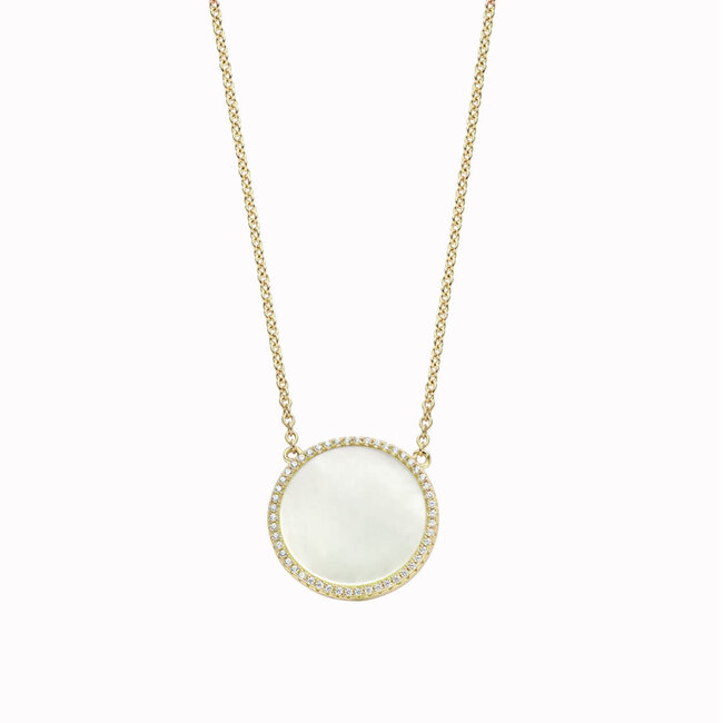 Silver Rose Halsketting Delores