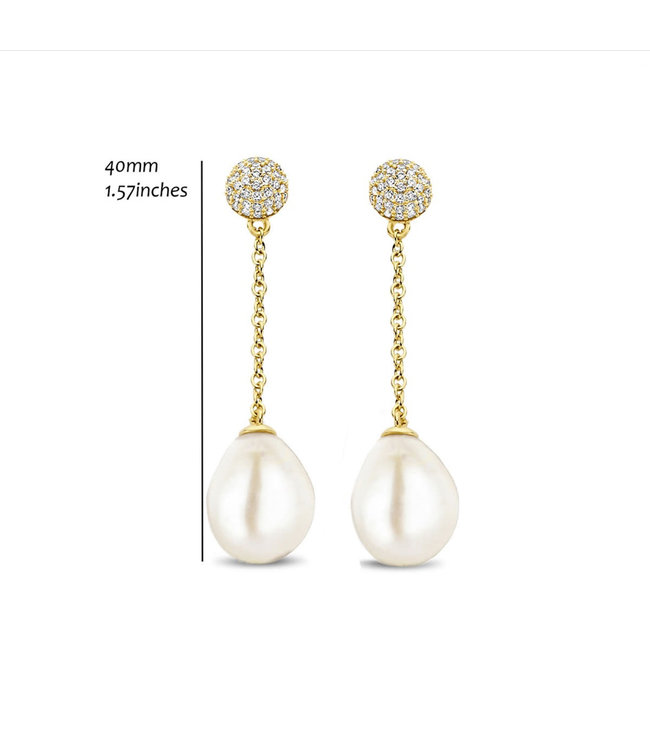 Silver Rose Oorring Billie