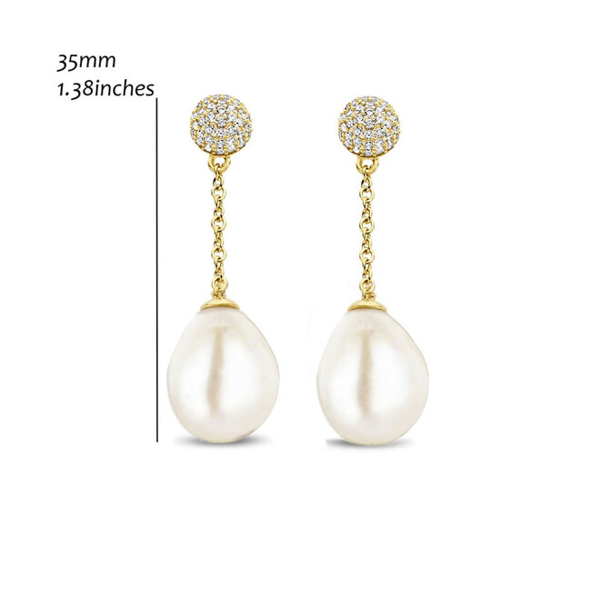 Silver Rose Oorring Ada