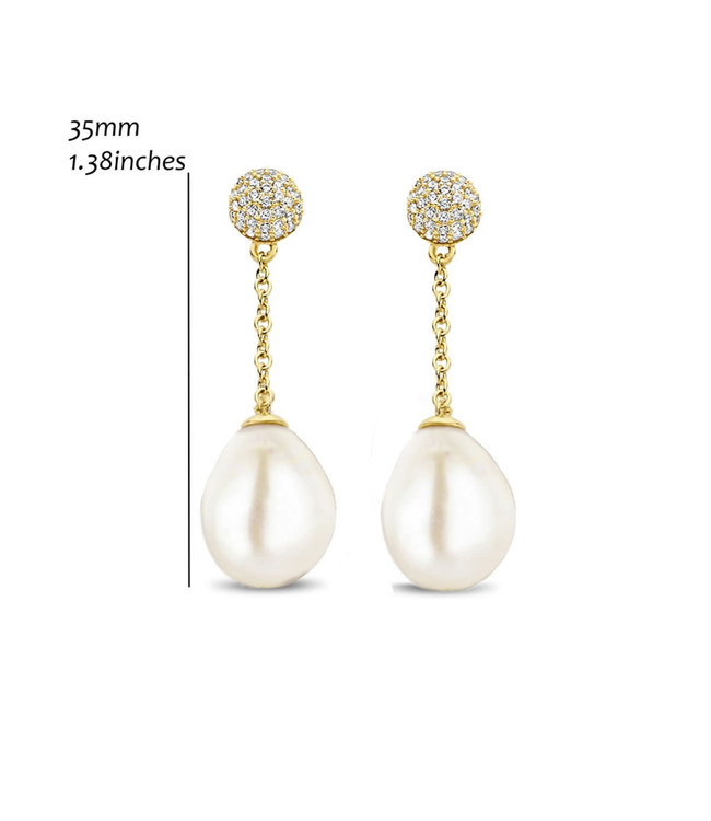 Silver Rose Oorring Ada