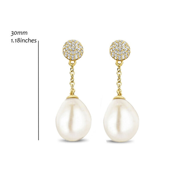 Silver Rose Oorring Amy