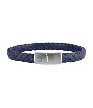 Steel & Barnett Leather Bracelet Riley Marine M