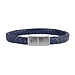 Steel & Barnett Leather Bracelet Riley Marine M