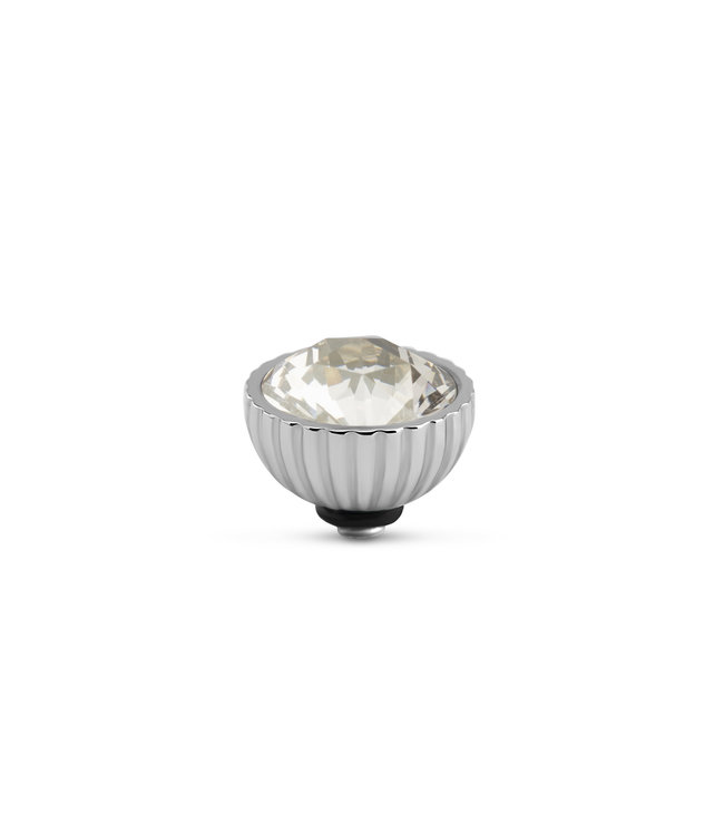 MelanO TW Ridged Crystal silver shade
