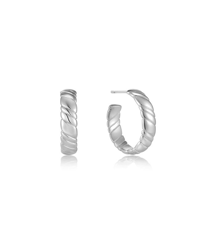 Ania Haie Oorring Twist Hoop