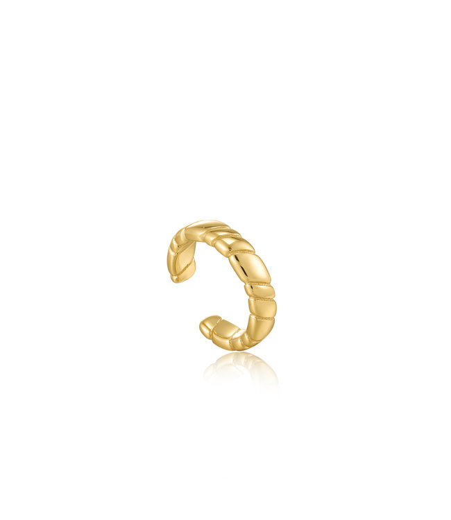 Ania Haie Earcuf twist Goud