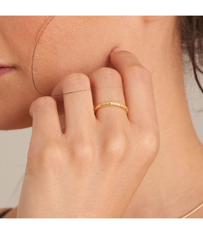Ania Haie Ring smooth twist