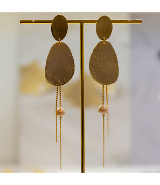 TAIM Oorring Ornate Goud