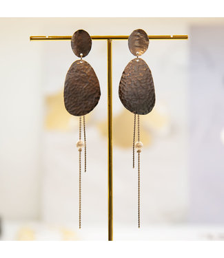 TAIM Oorring Ornate Zilver