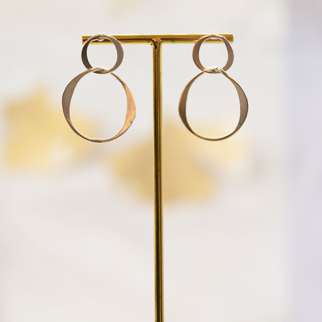 TAIM Oorring Cecelia Zilver