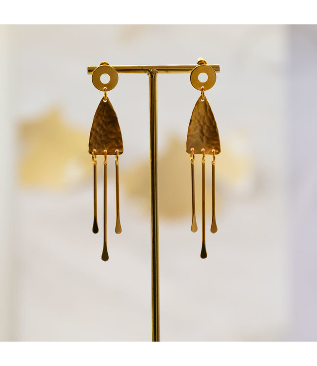 TAIM Oorring Alena Goud