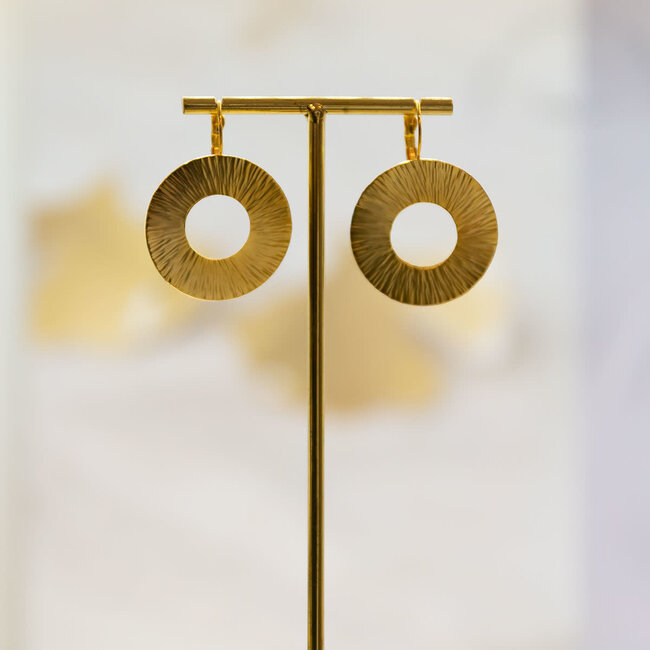 TAIM Oorring Philine Goud