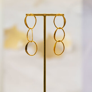 TAIM Oorring Aldara Goud