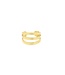 TAIM Ring Agera Gold
