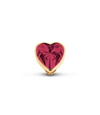 MelanO Twisted heart Fuchsia