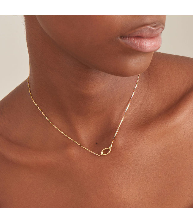 Ania Haie Halsketting Wave Link Gold