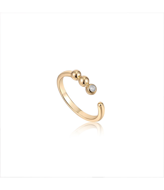 Ania Haie Ring Orb sparkle gold