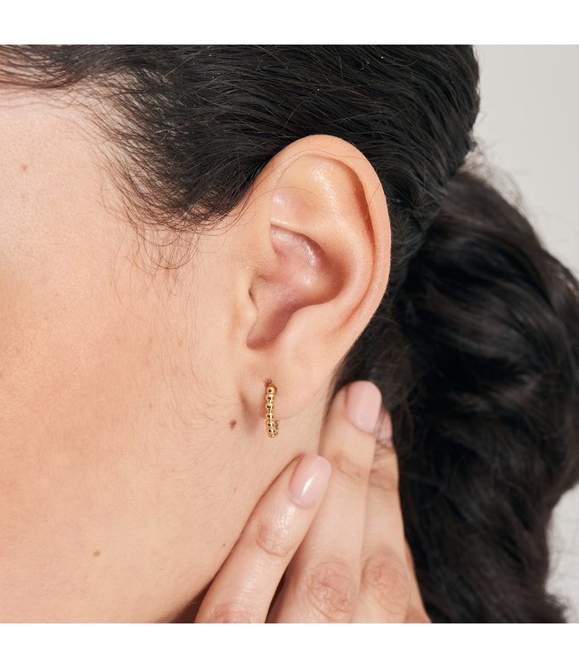 Ania Haie Oorring Orb huggie hoop