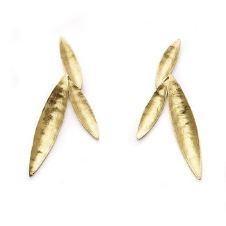 Christine Bekaert Oorring Bamboo Studs Large