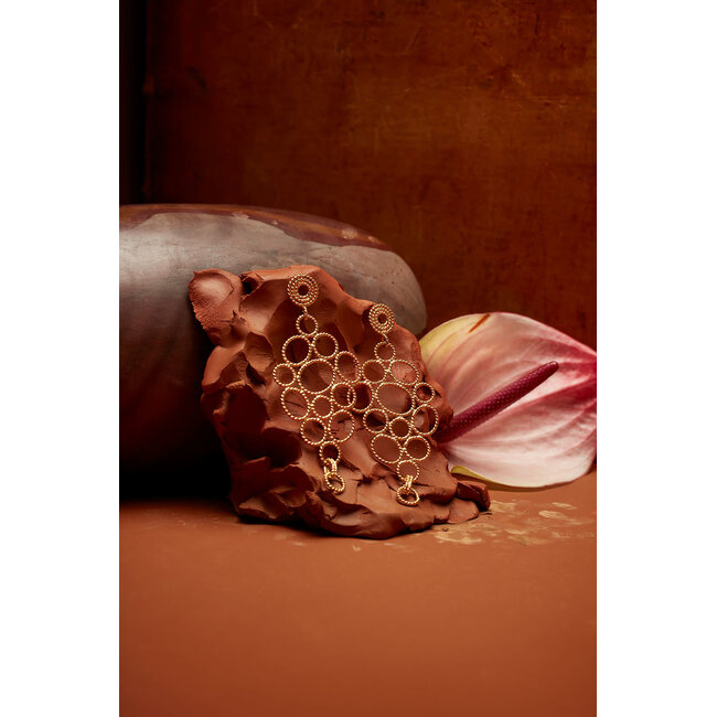 Christine Bekaert Oorring Pebble Wire