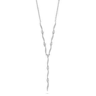 Silver Rose Halsketting Faye