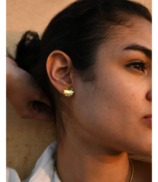 Christine Bekaert Oorring Little ocean studs
