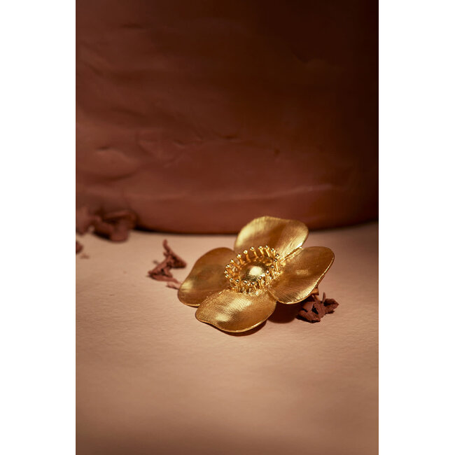 Christine Bekaert Oorring Poppy stud Small