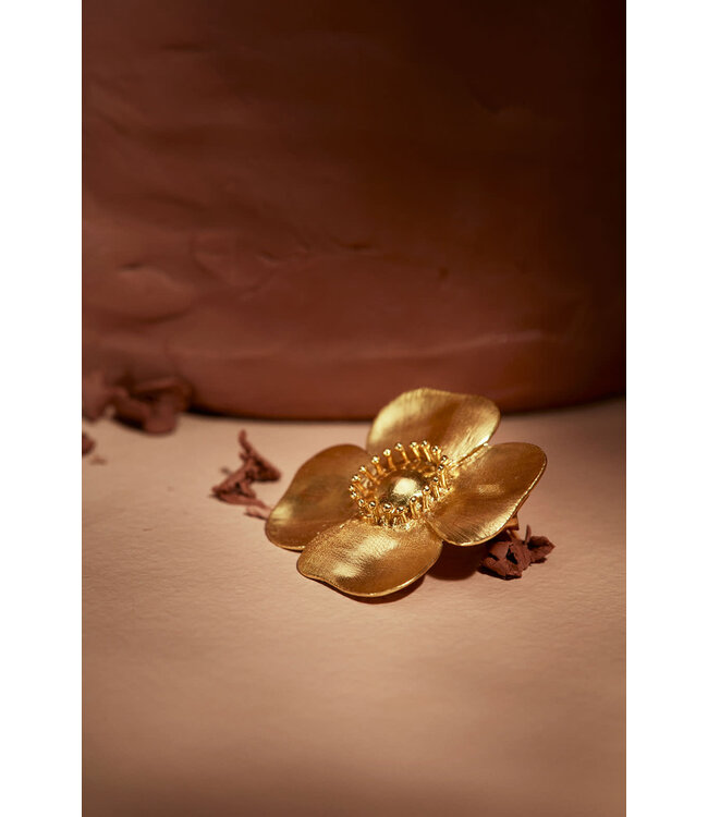 Christine Bekaert Oorring Poppy stud Small