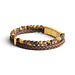 Gemini Armband Double Brown M-L