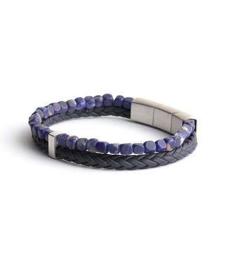 Gemini Armband Double Blue M-L