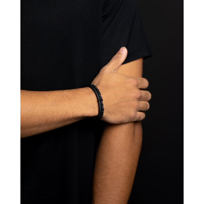 Gemini Armband Double Black M-L