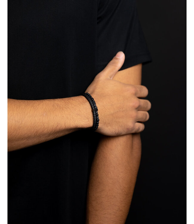 Gemini Armband Double Black M-L