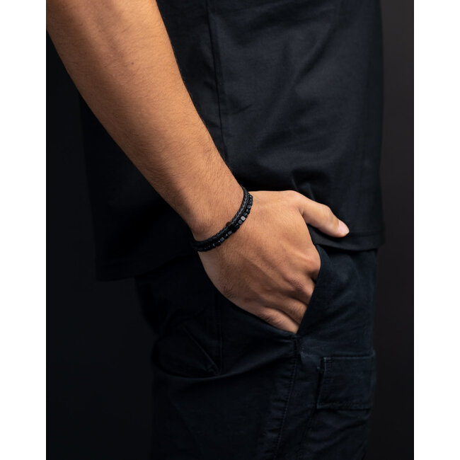 Gemini Armband Double Black M-L