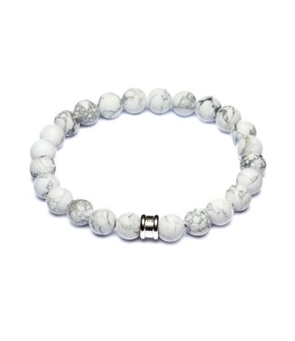 Gemini Armband Alpha Mat White M