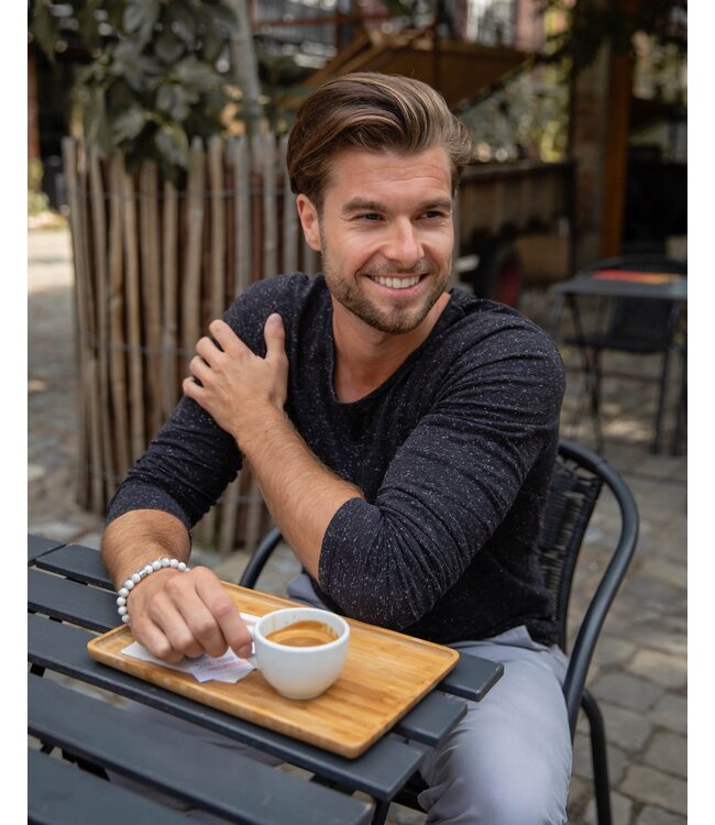 Gemini Armband Alpha Mat White M