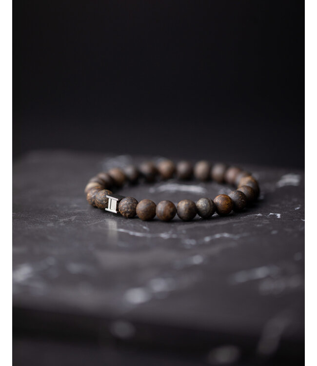 Gemini Armband Alpha Mat brown M