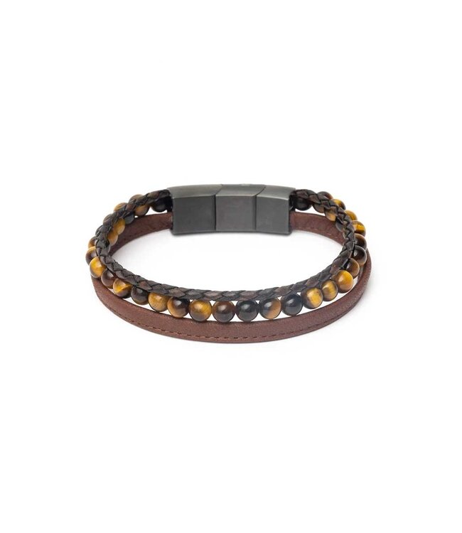 Gemini Armband  Olympus Triple Brown M - L