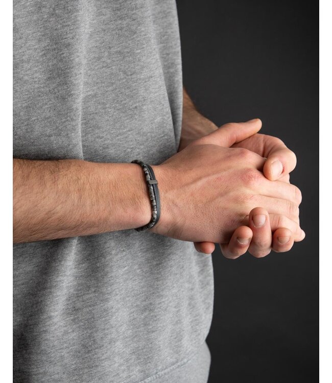 Gemini Armband Triplux Grey M-L