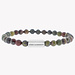 Steel & Barnett Stones Bracelet Dragon Blood M