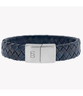 Steel & Barnett Leather Bracelet Preston Marine  M